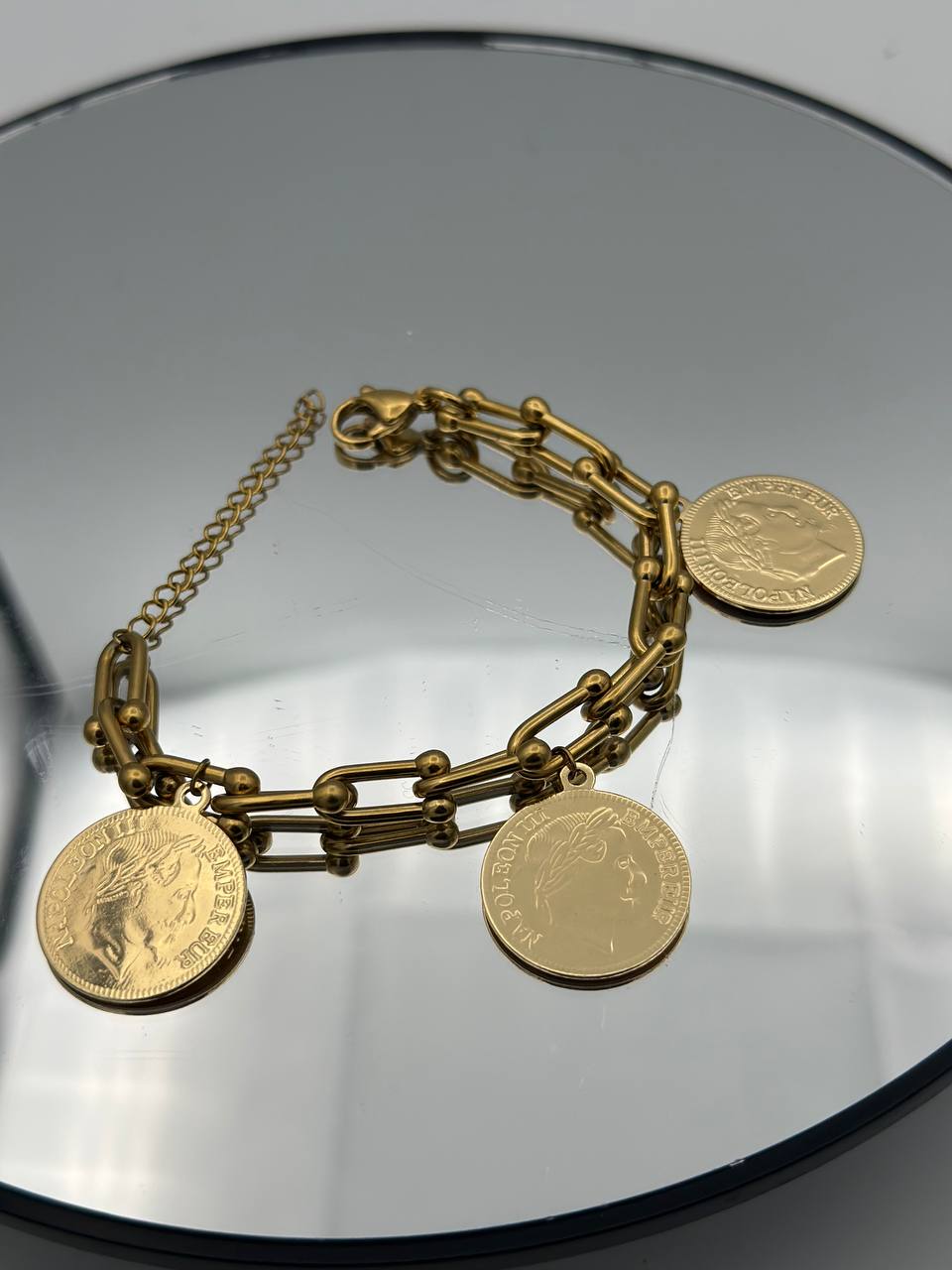 Bijou Femme Tiffany Louis – Ensemble 3 Motifs Inspiré Luxe | Acier Inoxydable Élégant | طقم مجوهرات تيفاني لويس – 3 رموز بتصميم فاخر